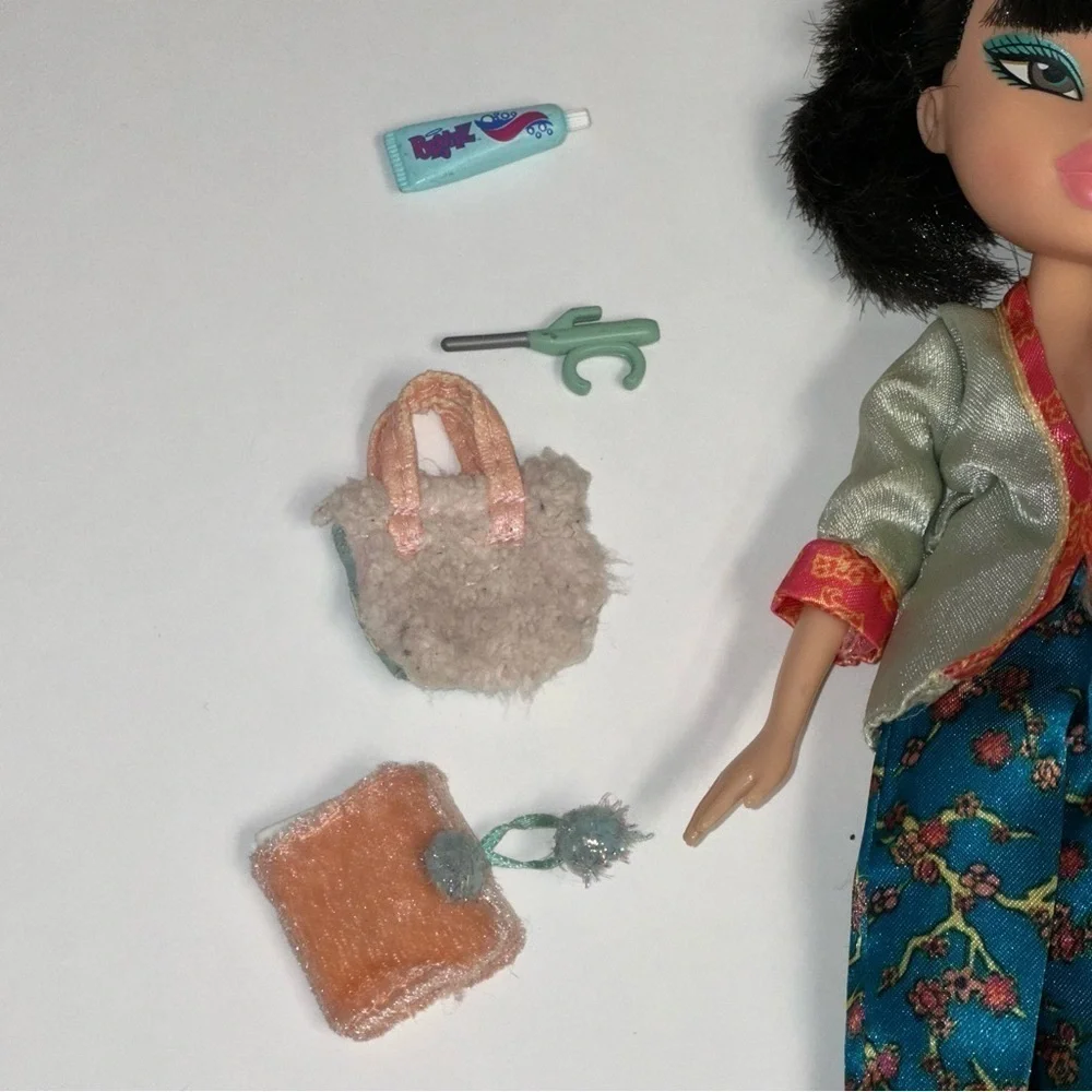 Bratz Slumber Party Jade Fashion Doll 2002 Original Sleepover Pajamas